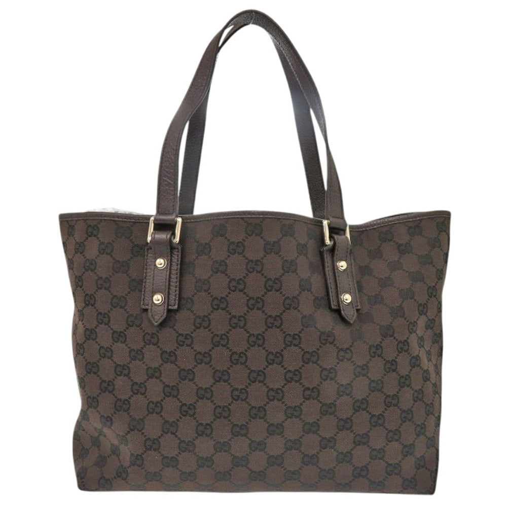 GUCCI Tote Bag GG canvas Brown