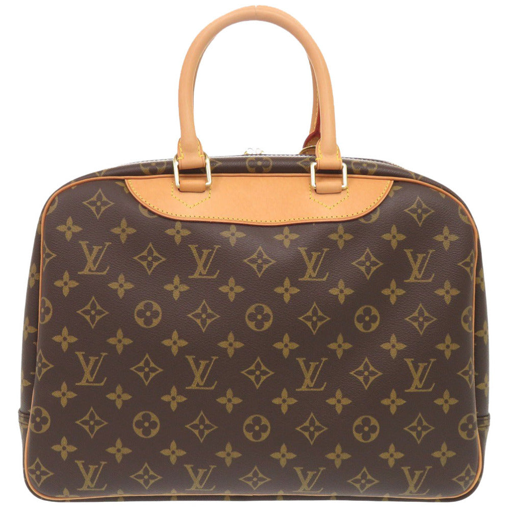LOUIS VUITTON Handbag Monogram canvas Brown Monogram Deauville