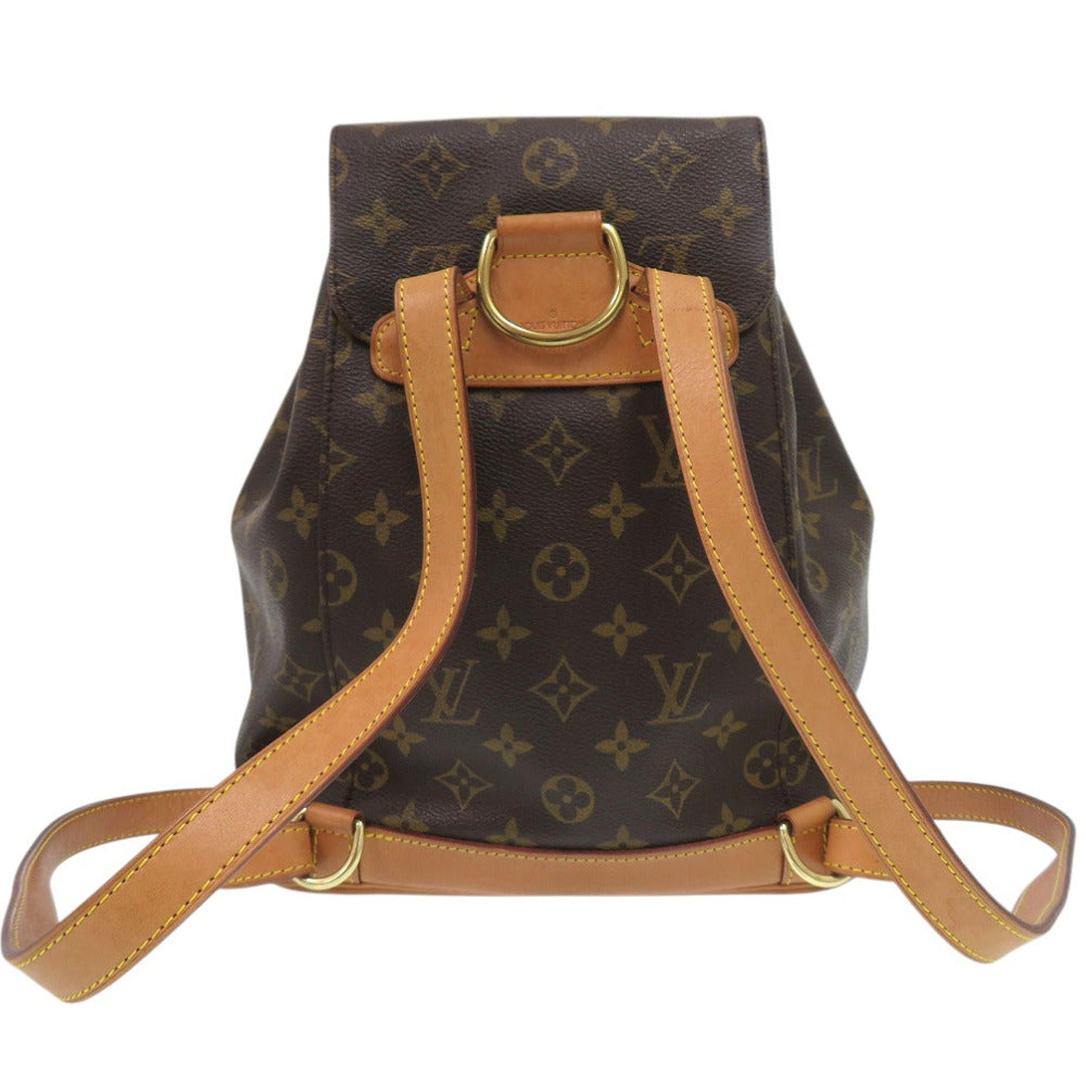 LOUIS VUITTON Backpack Monogram canvas Brown Monogram MontsourisMM