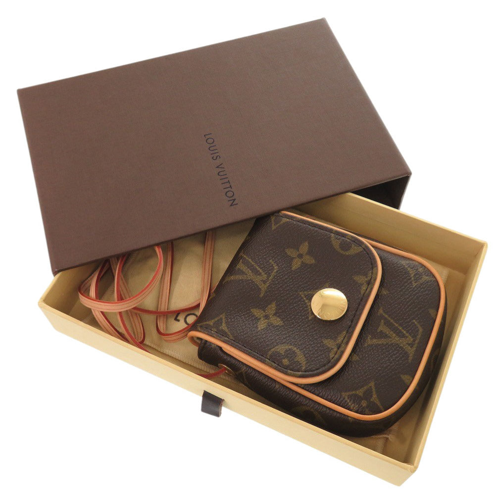 LOUIS VUITTON Shoulder Bag Monogram canvas Brown Monogram Pochette Cancun