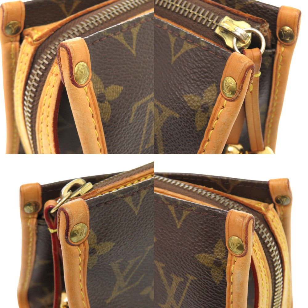 LOUIS VUITTON Handbag M40009 Monogram canvas Brown Monogram Popan cool Women
