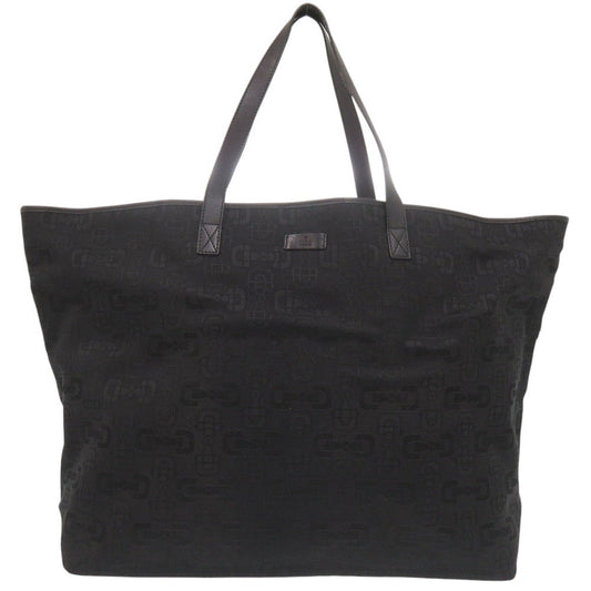 GUCCI Tote Bag 238695 Canvas, Leather black