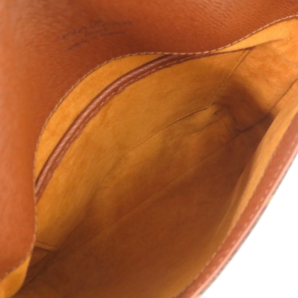 LOUIS VUITTON Shoulder Bag Monogram PVC coated canvas, leather Brown strap Monogram Musette Salsa Short Women