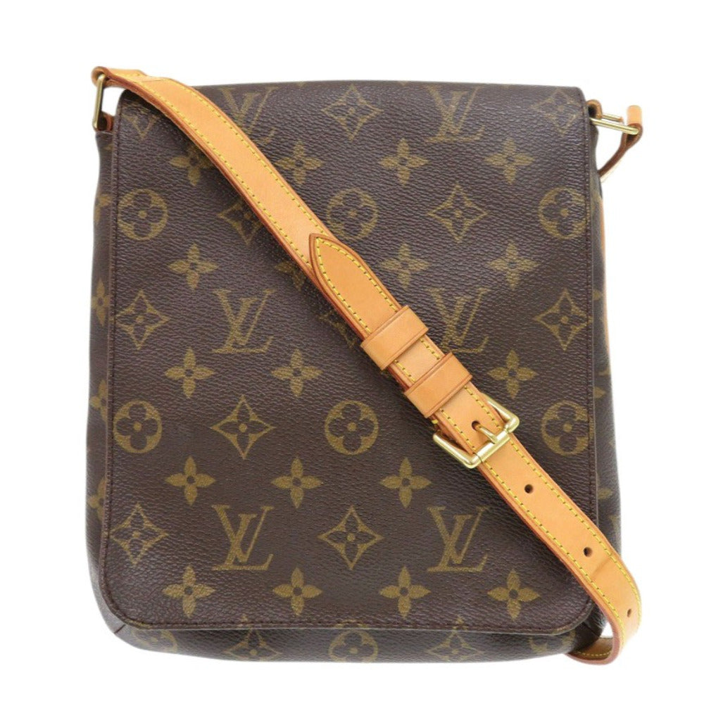 LOUIS VUITTON Shoulder Bag Monogram canvas Brown Monogram Musette Salsa short strap
