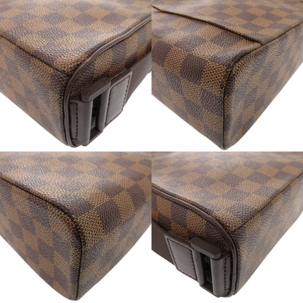 LOUIS VUITTON Shoulder Bag Damier canvas Brown Damier Olaf PM