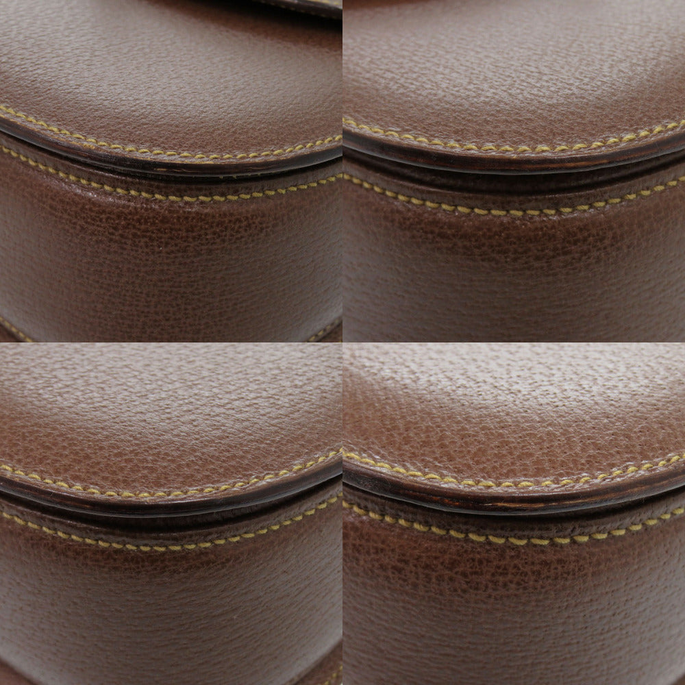 GUCCI Handbag 000 926 0633 leather Brown Bamboo