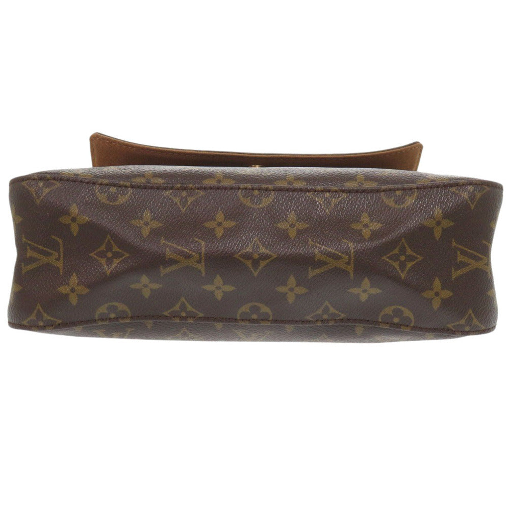 LOUIS VUITTON Handbag Monogram canvas Brown Monogram Mini Looping