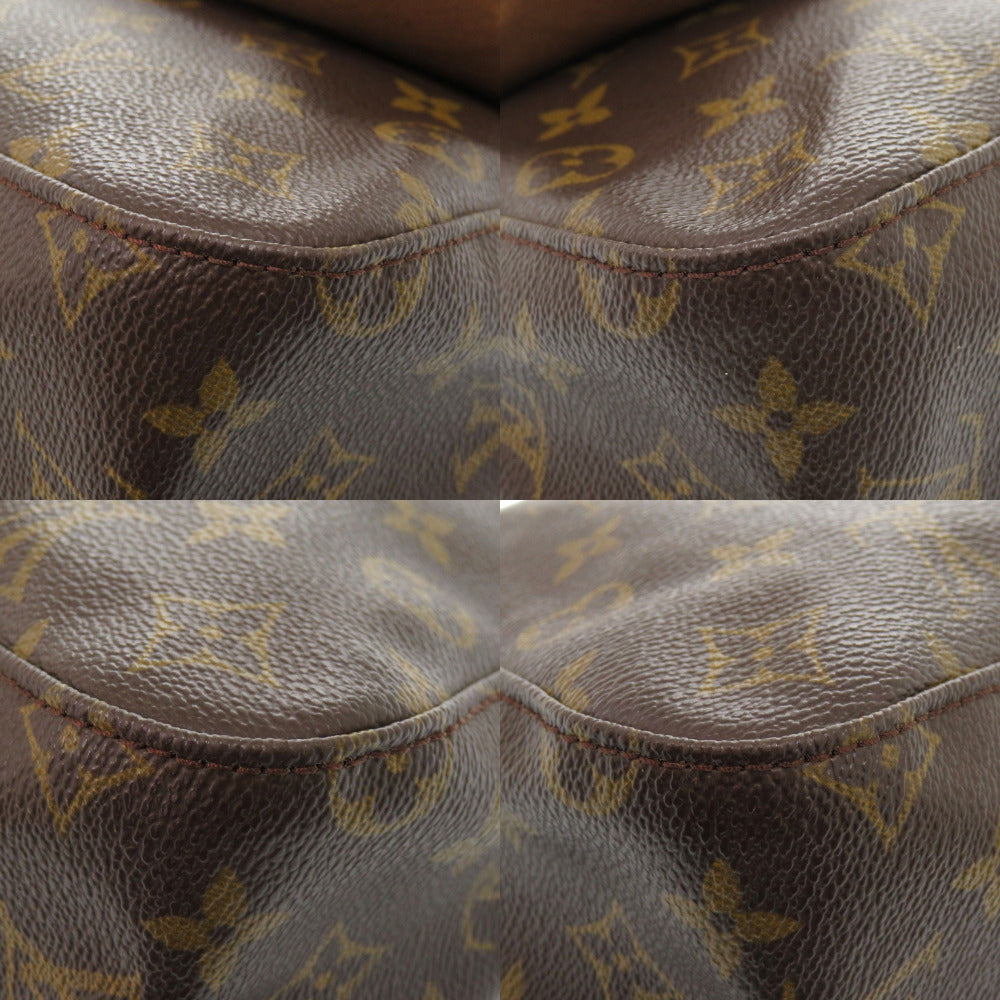 LOUIS VUITTON Handbag Monogram canvas Brown Monogram Mini Looping