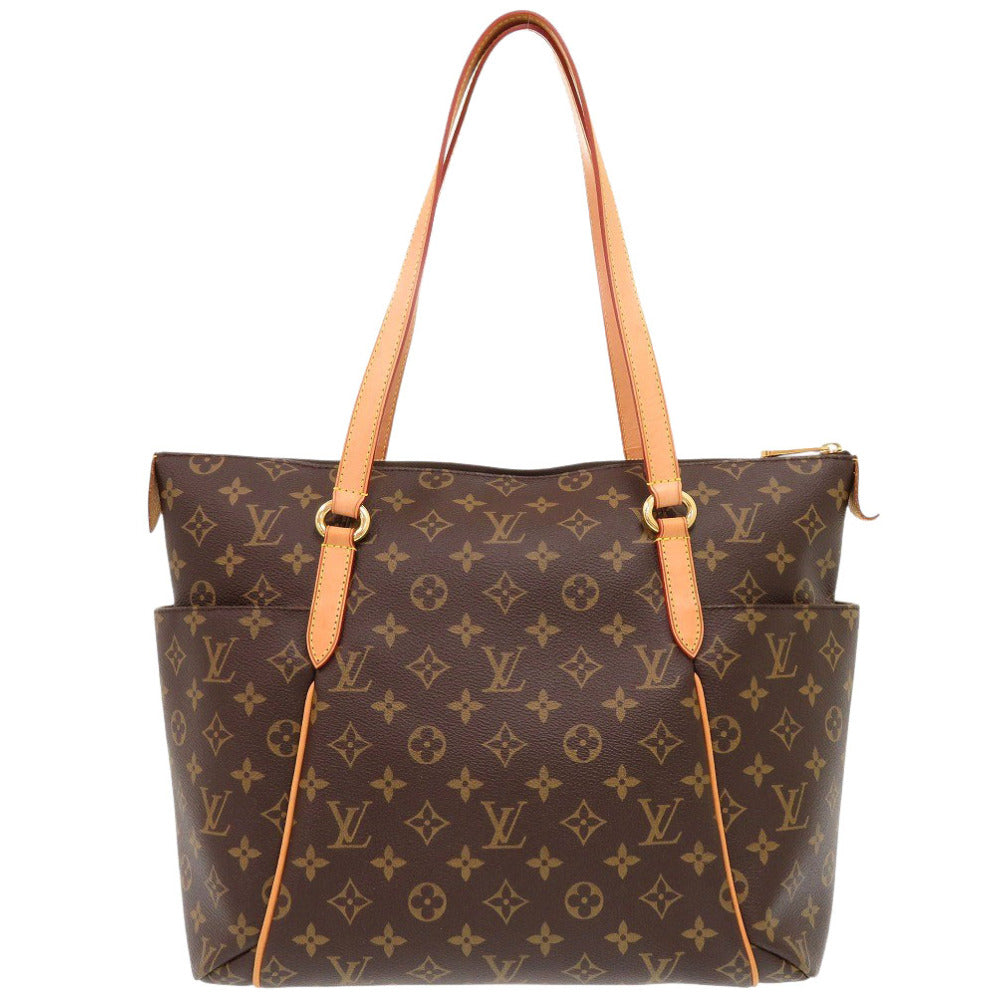 LOUIS VUITTON Tote Bag Monogram canvas Brown Monogram Totally MM Women