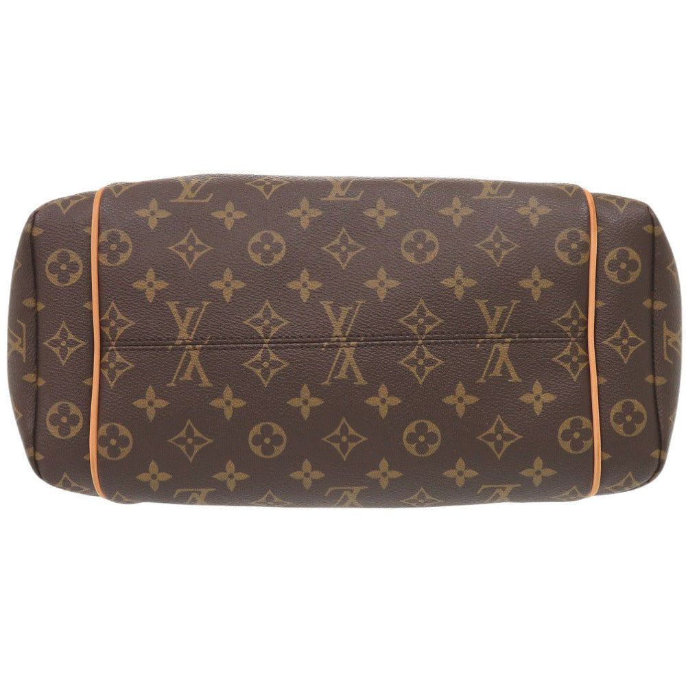 LOUIS VUITTON Tote Bag Monogram canvas Brown Monogram Totally MM Women