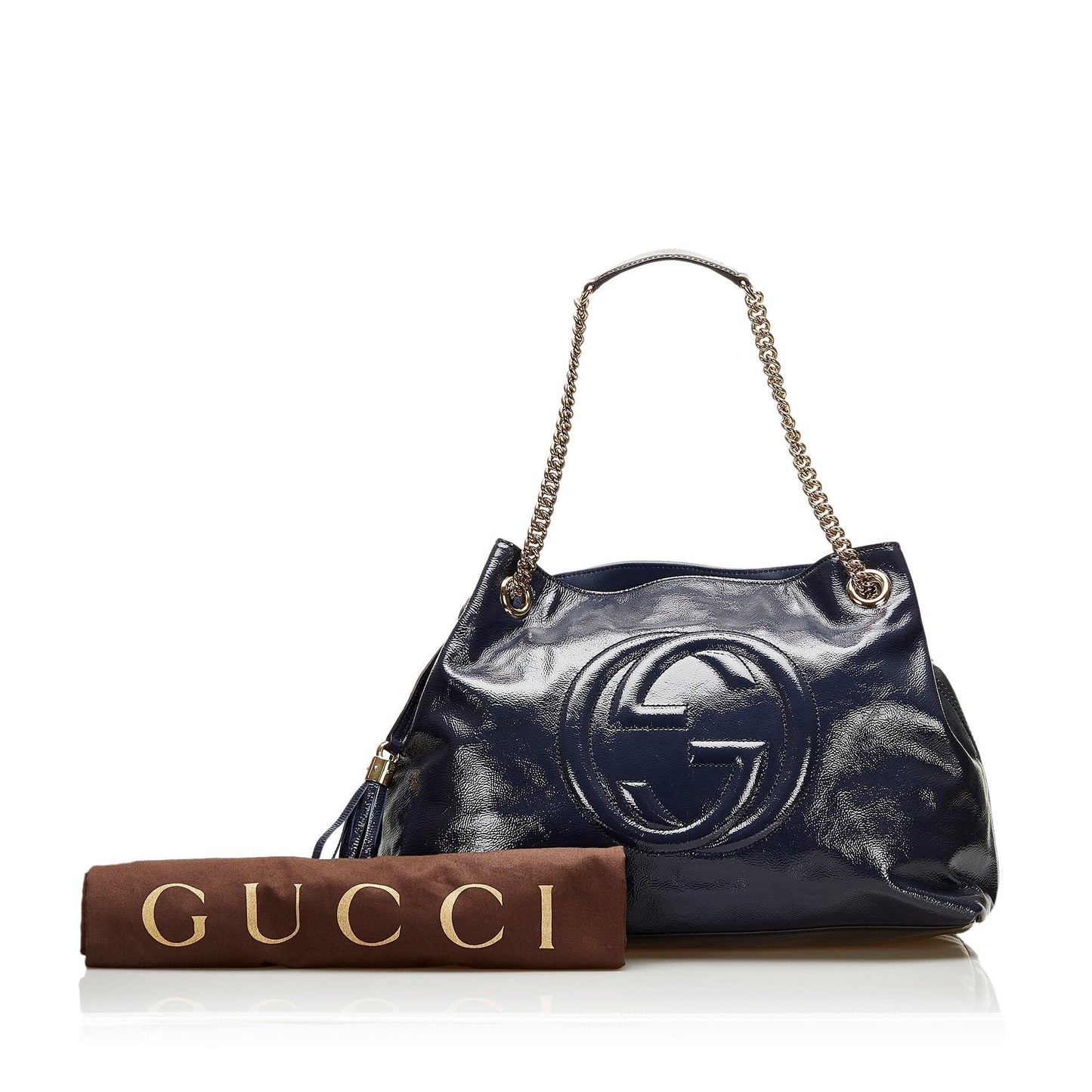 Gucci Chain Leather Tote