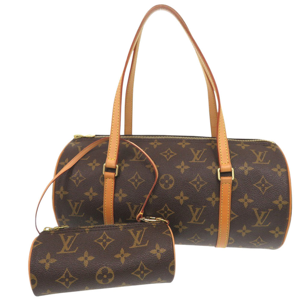 LOUIS VUITTON Handbag Monogram canvas Brown Monogram Papillon 30 with pouch Women