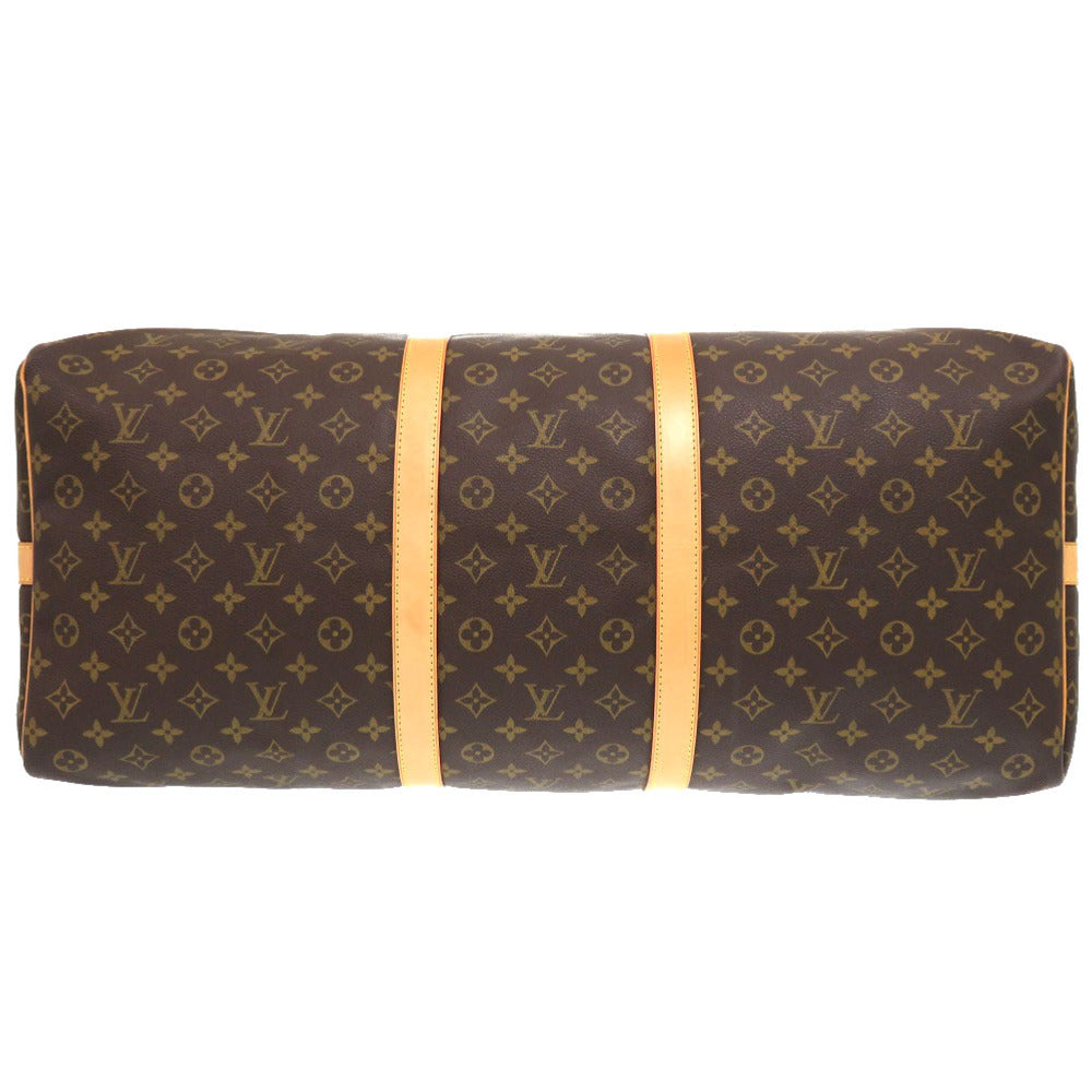 LOUIS VUITTON Boston Duffel bag Monogram canvas Brown Monogram Keepall bandouliere60 mens