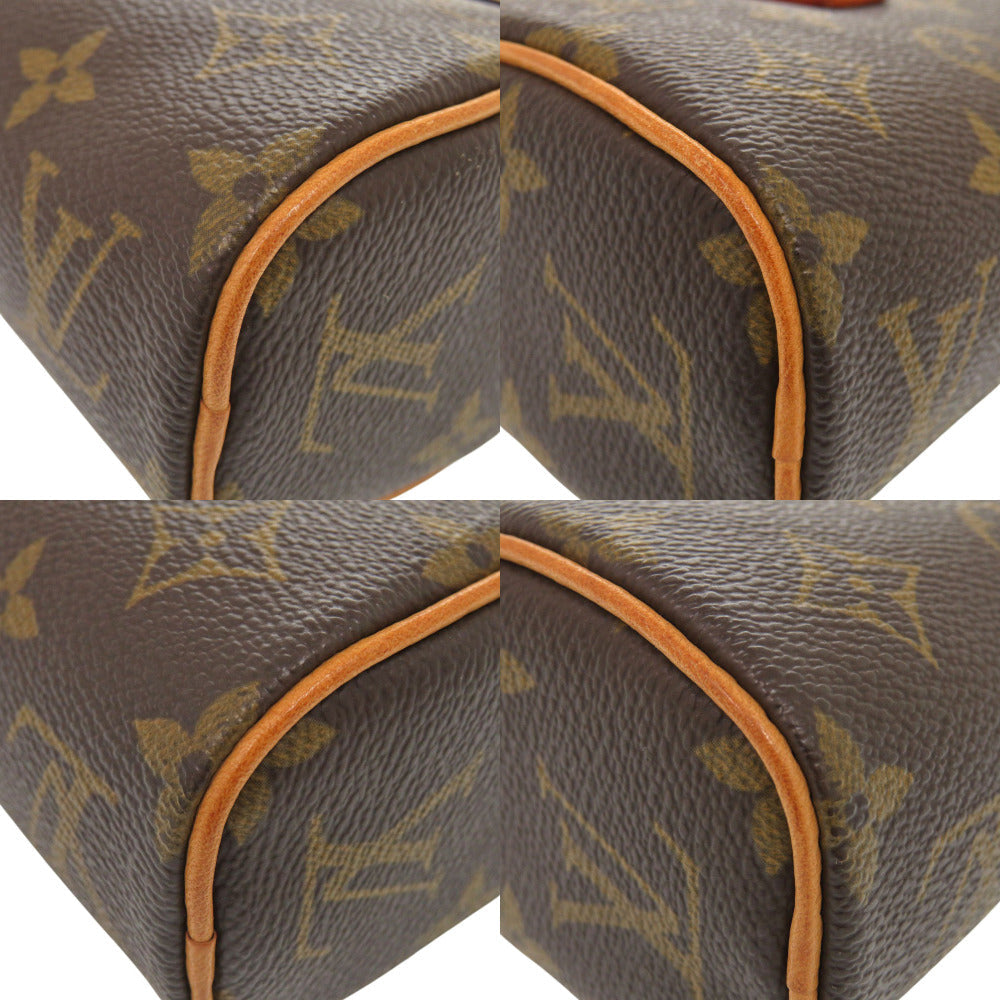 LOUIS VUITTON Handbag Monogram canvas Brown Monogram Sonatine Women