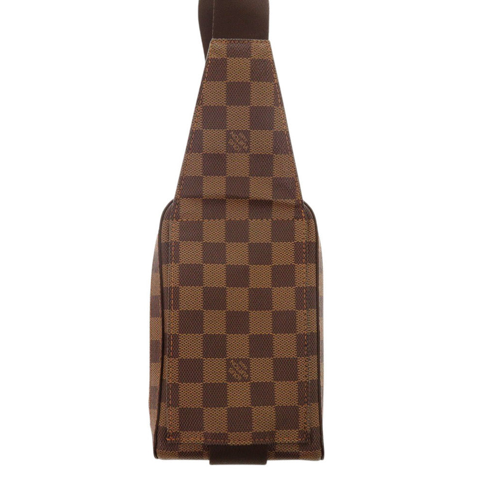 LOUIS VUITTON Sling bag Damier canvas Ebene Damier Geronimos mens(Unisex)