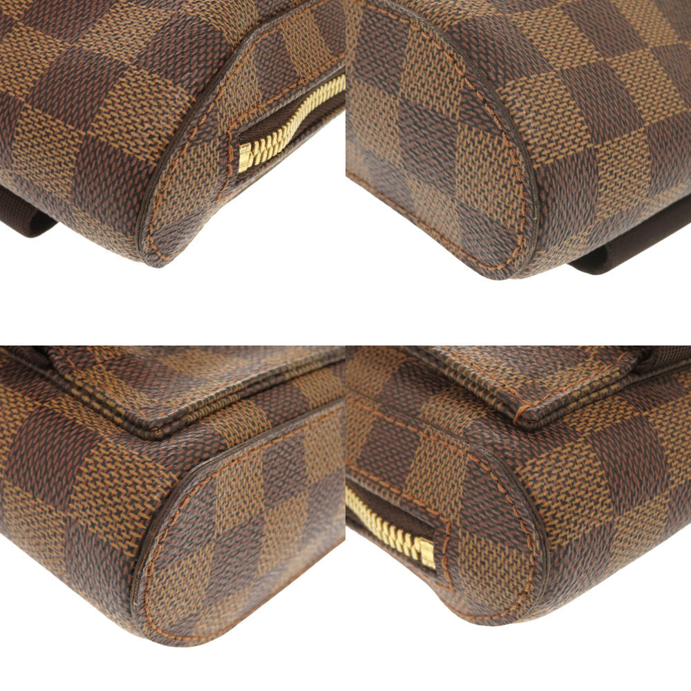 LOUIS VUITTON Sling bag Damier canvas Ebene Damier Geronimos mens(Unisex)