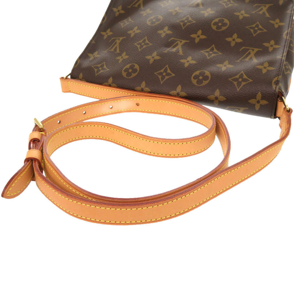 LOUIS VUITTON Shoulder Bag Monogram canvas Brown Monogram Musette Tango Long Strap Women
