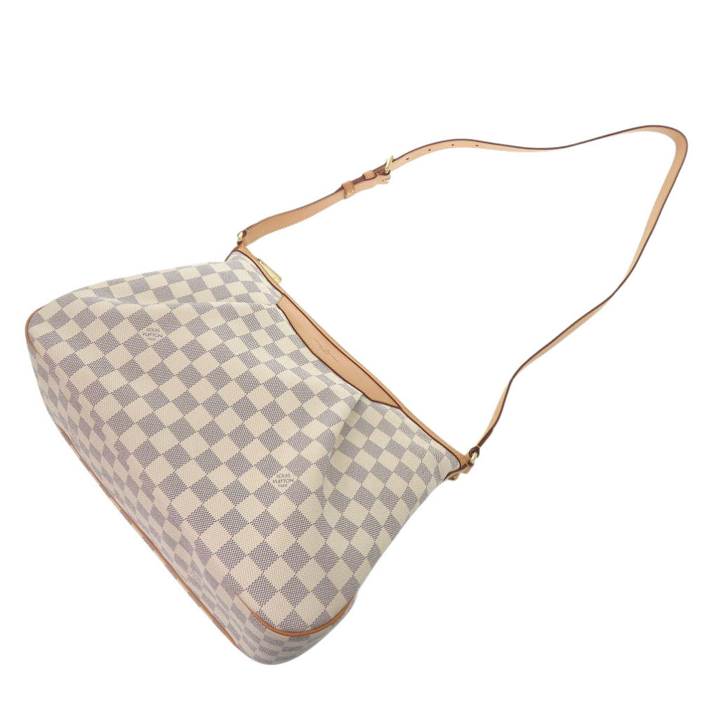 LOUIS VUITTON Shoulder Bag Damier Azur Canvas white Damier Azur Syracuse MM Women