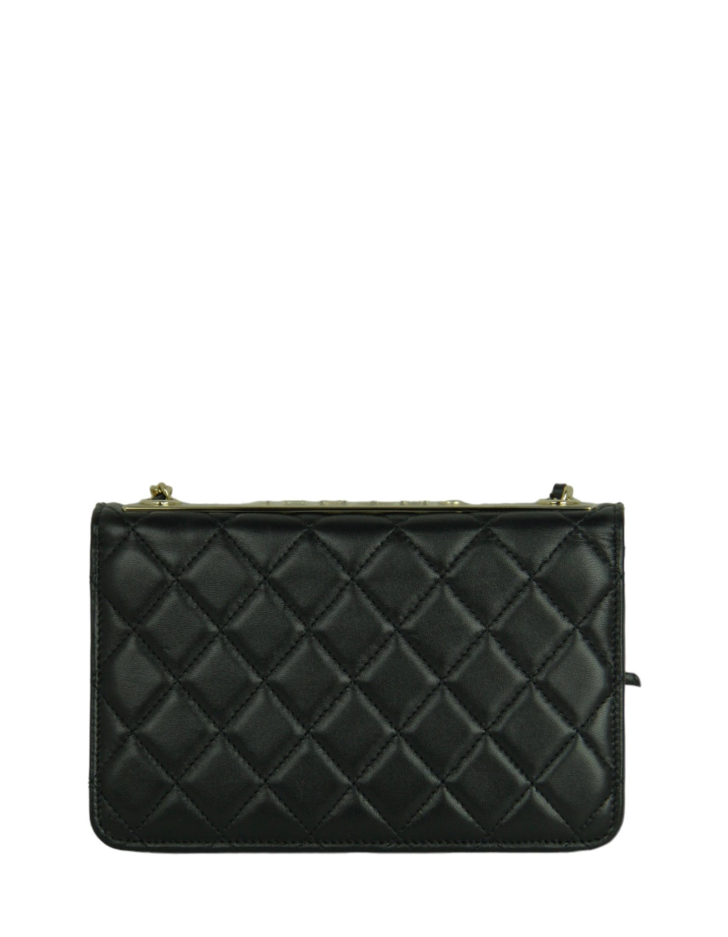 Chanel NEW 2023 Black Quilted Trendy CC WOC Crossbody