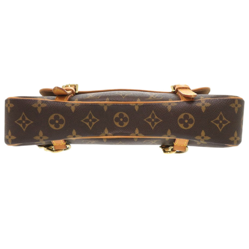 LOUIS VUITTON Backpack Monogram canvas Brown Monogram Marel Sac Ad Women