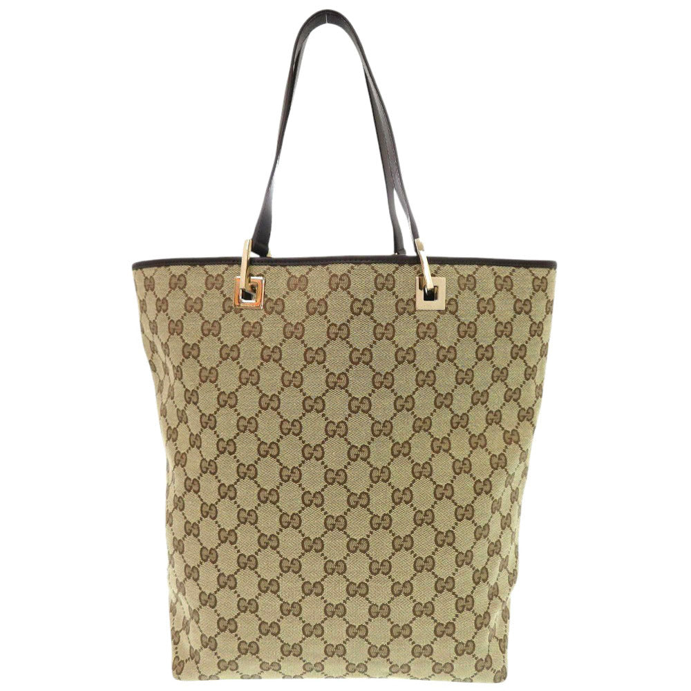 GUCCI Tote Bag 002 1098 001998 GG canvas beige Women