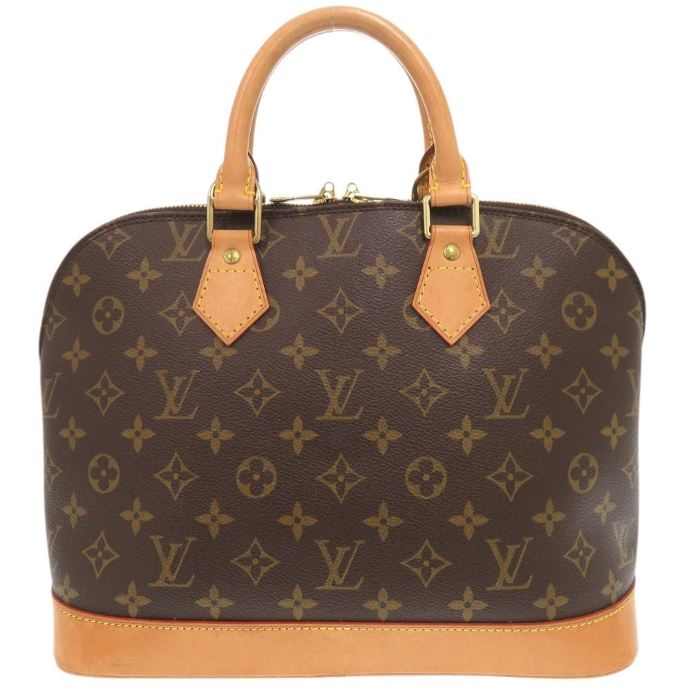 LOUIS VUITTON Handbag Monogram canvas Brown Monogram Alma Women