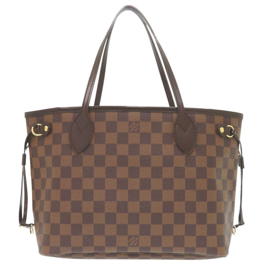 LOUIS VUITTON Tote Bag Damier canvas Brown Damier Never full PM Women