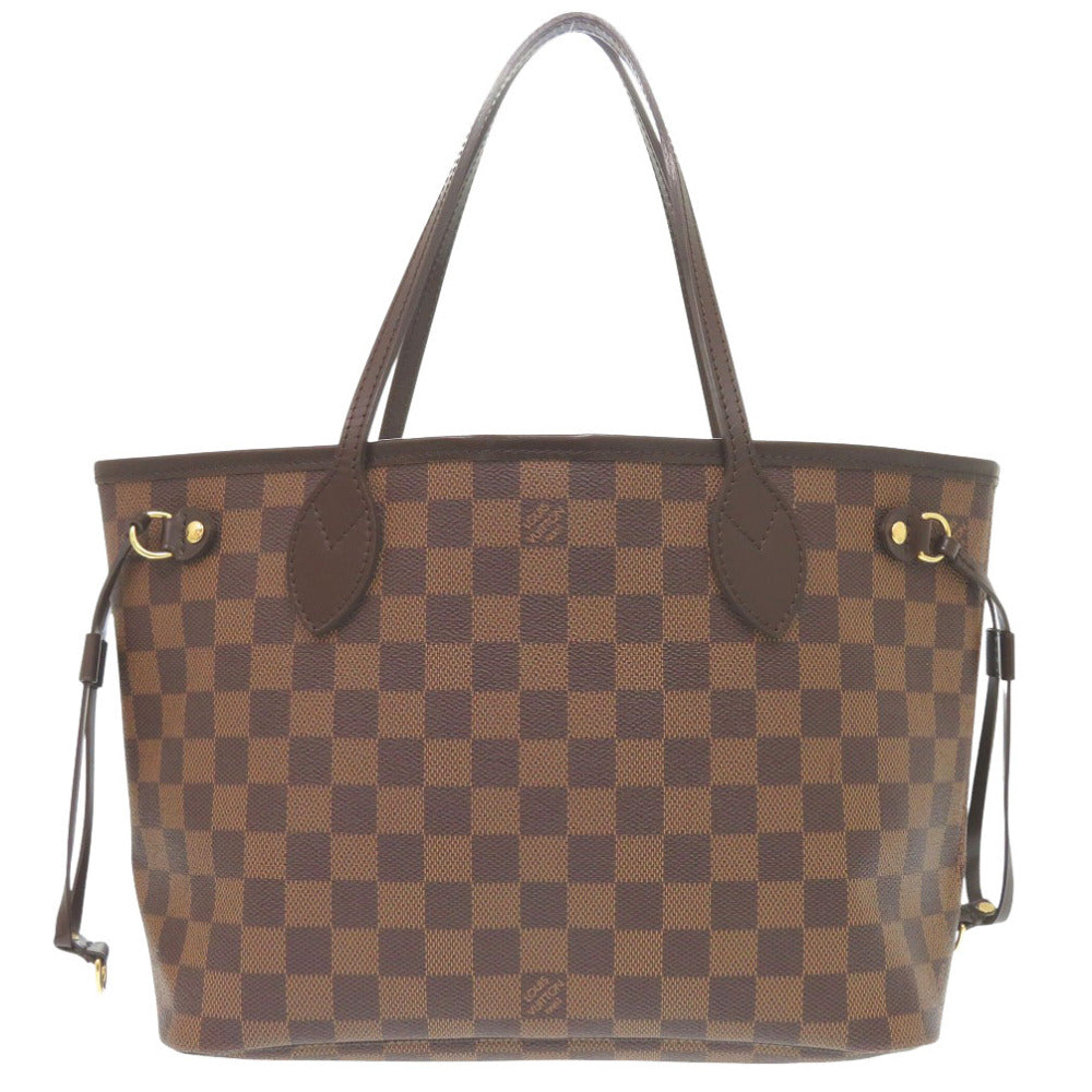 LOUIS VUITTON Tote Bag Damier canvas Brown Damier Never full PM Women