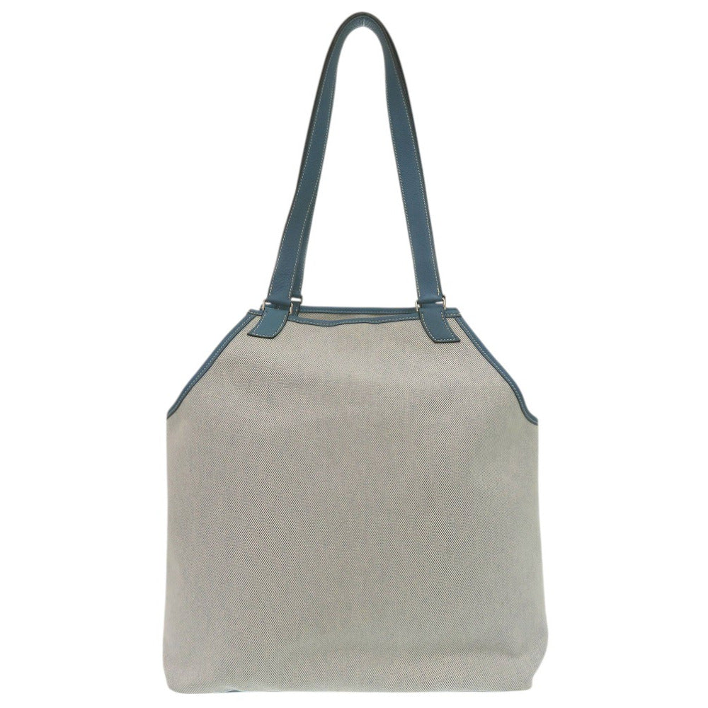 HERMES Tote Bag Tower ash Blue gene Jardinie Women