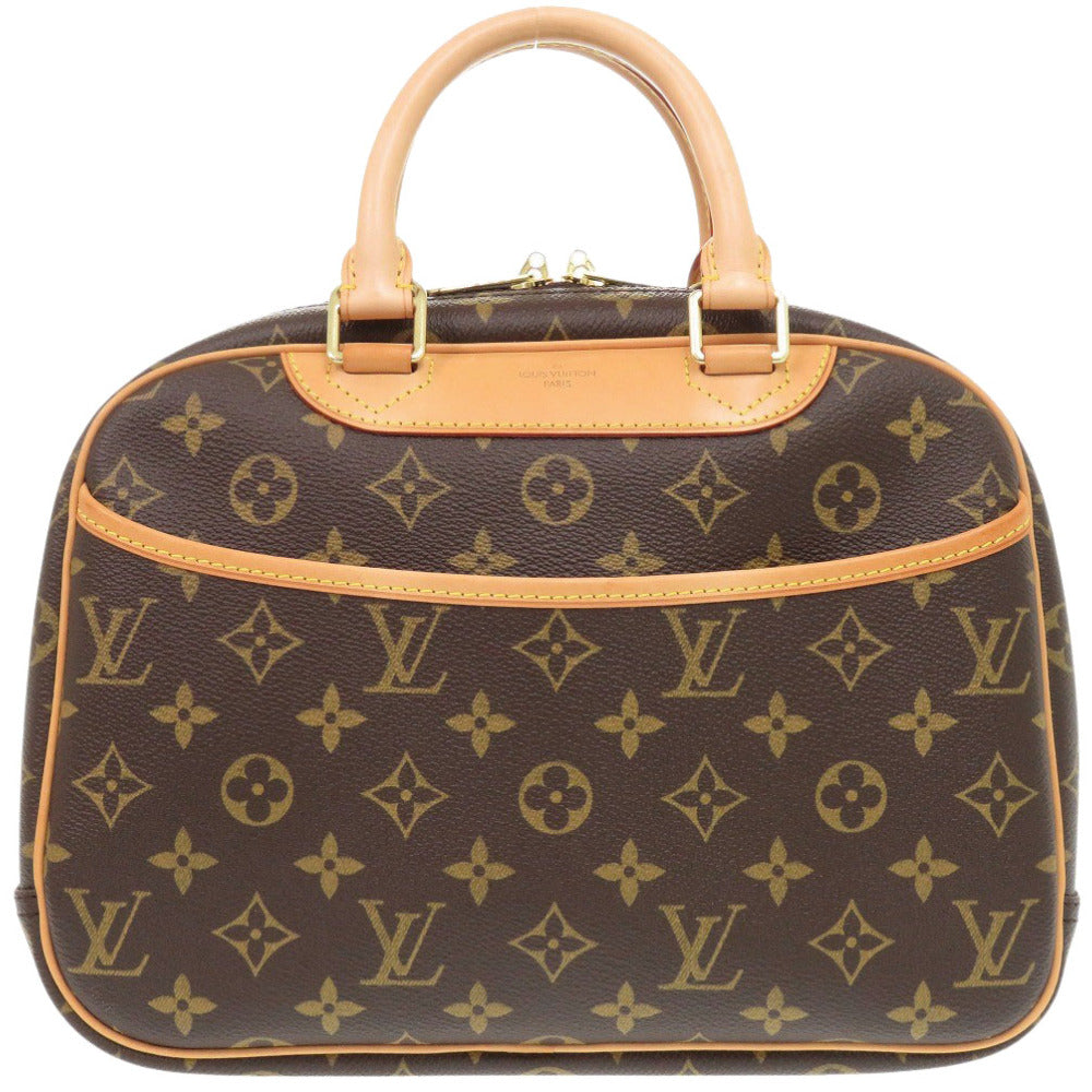 LOUIS VUITTON Handbag Monogram canvas Brown Monogram Trueville Women