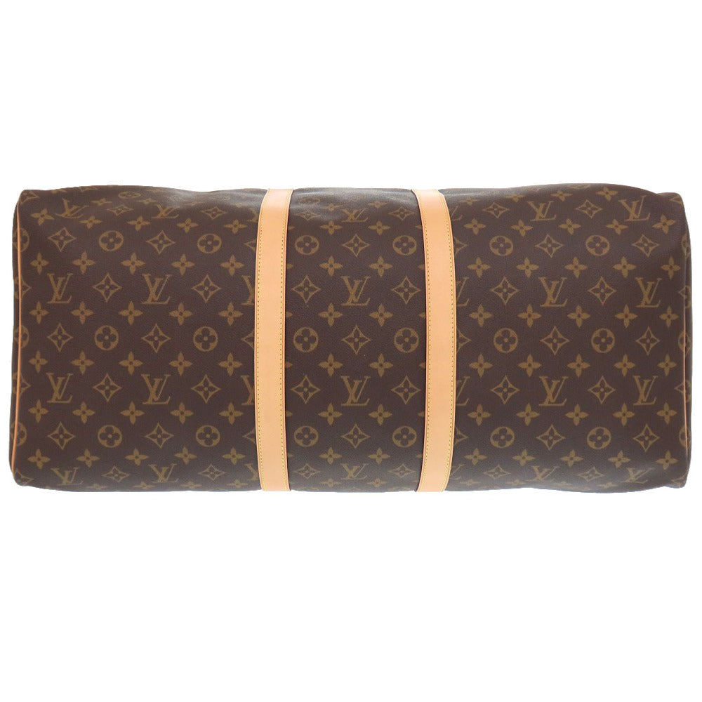 LOUIS VUITTON Boston Duffel bag Monogram canvas Brown Monogram New Keepall 55
