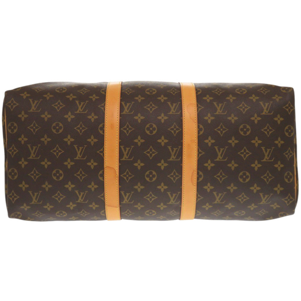  LOUIS VUITTON Boston Duffel bag Monogram canvas Brown Monogram Keepall 50