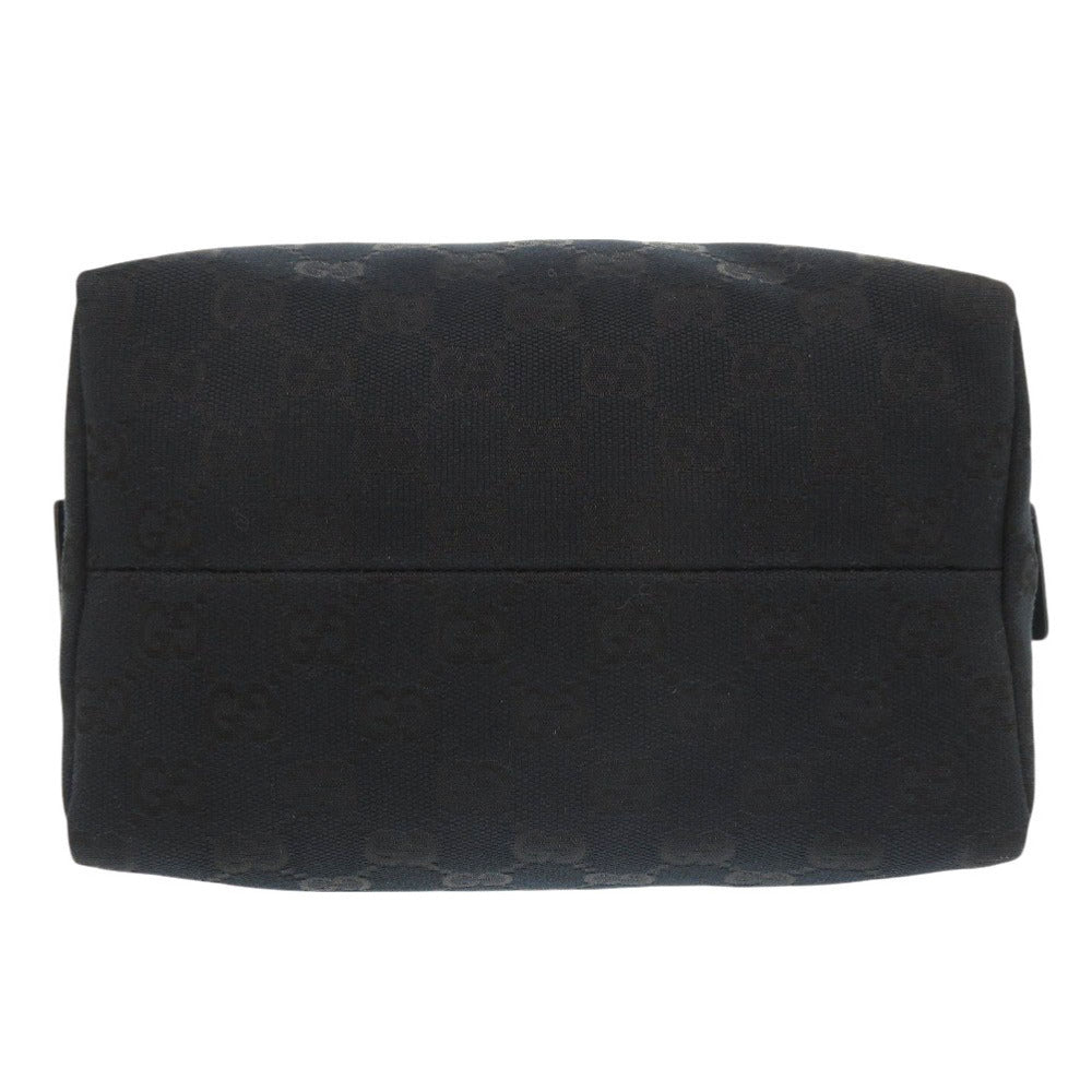 GUCCI Handbag 124542 GG canvas, leather black Women