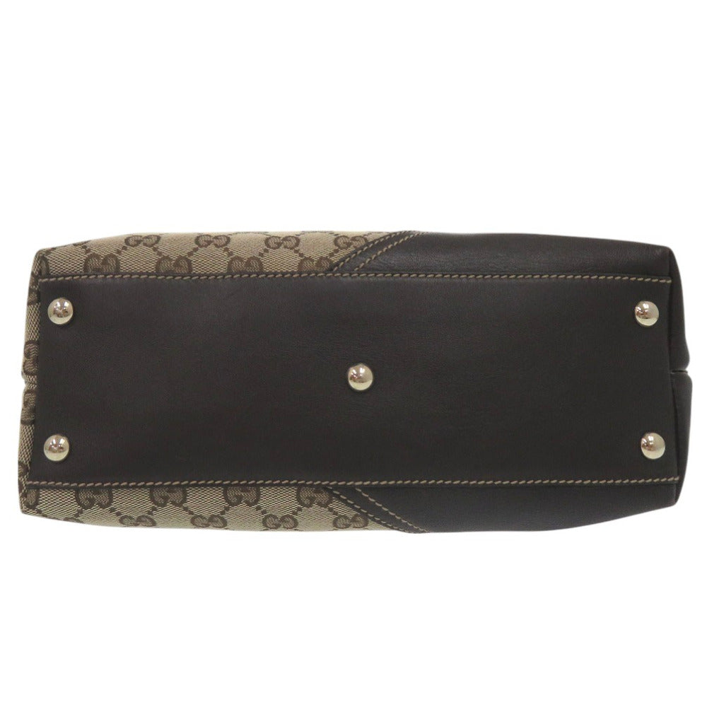 GUCCI Tote Bag 182492 GG canvas beige Shoulder Bag Interlocking G Women