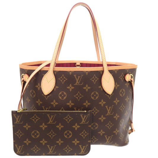 LOUIS VUITTON Tote Bag Monogram canvas Fuchsia Monogram Never full PM