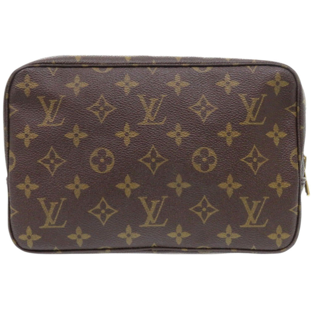 LOUIS VUITTON business bag Monogram canvas Brown Monogram Truth Cracking T 23
