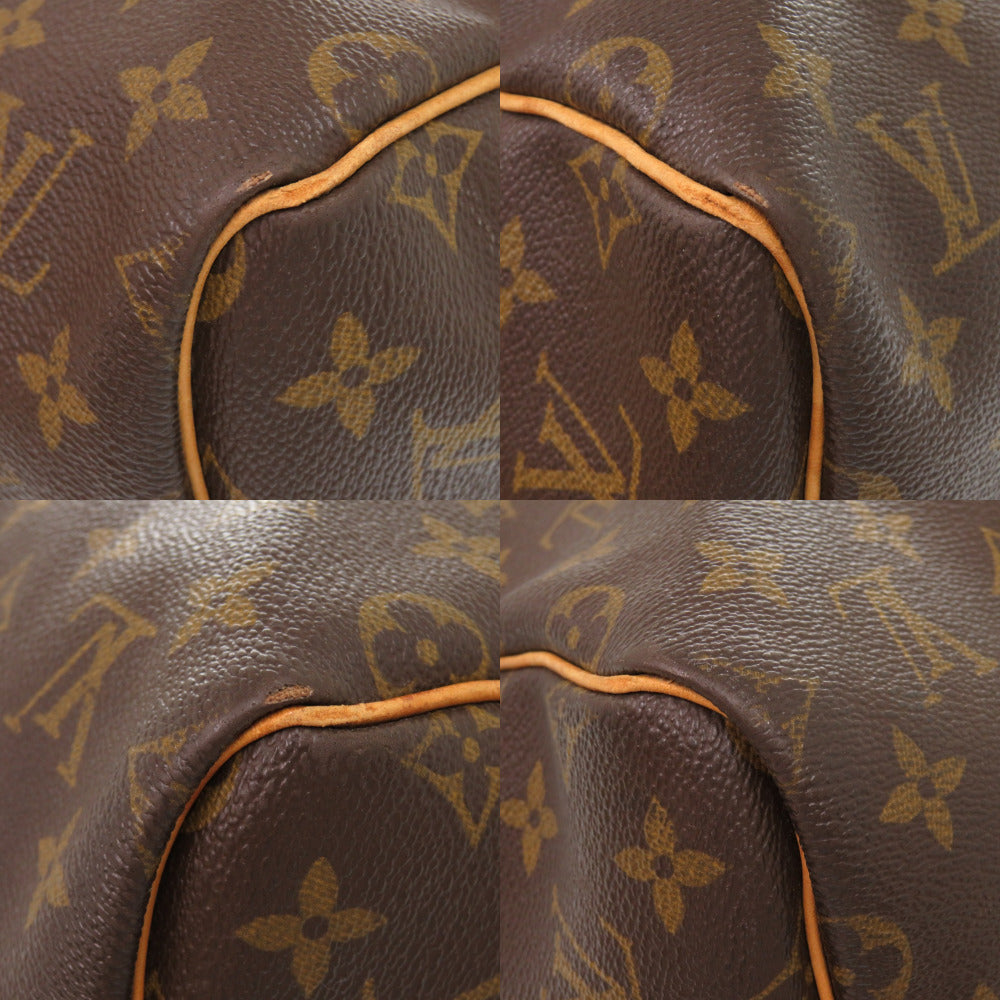  LOUIS VUITTON Boston Duffel bag Monogram canvas Brown Monogram Keepall bandouliere55