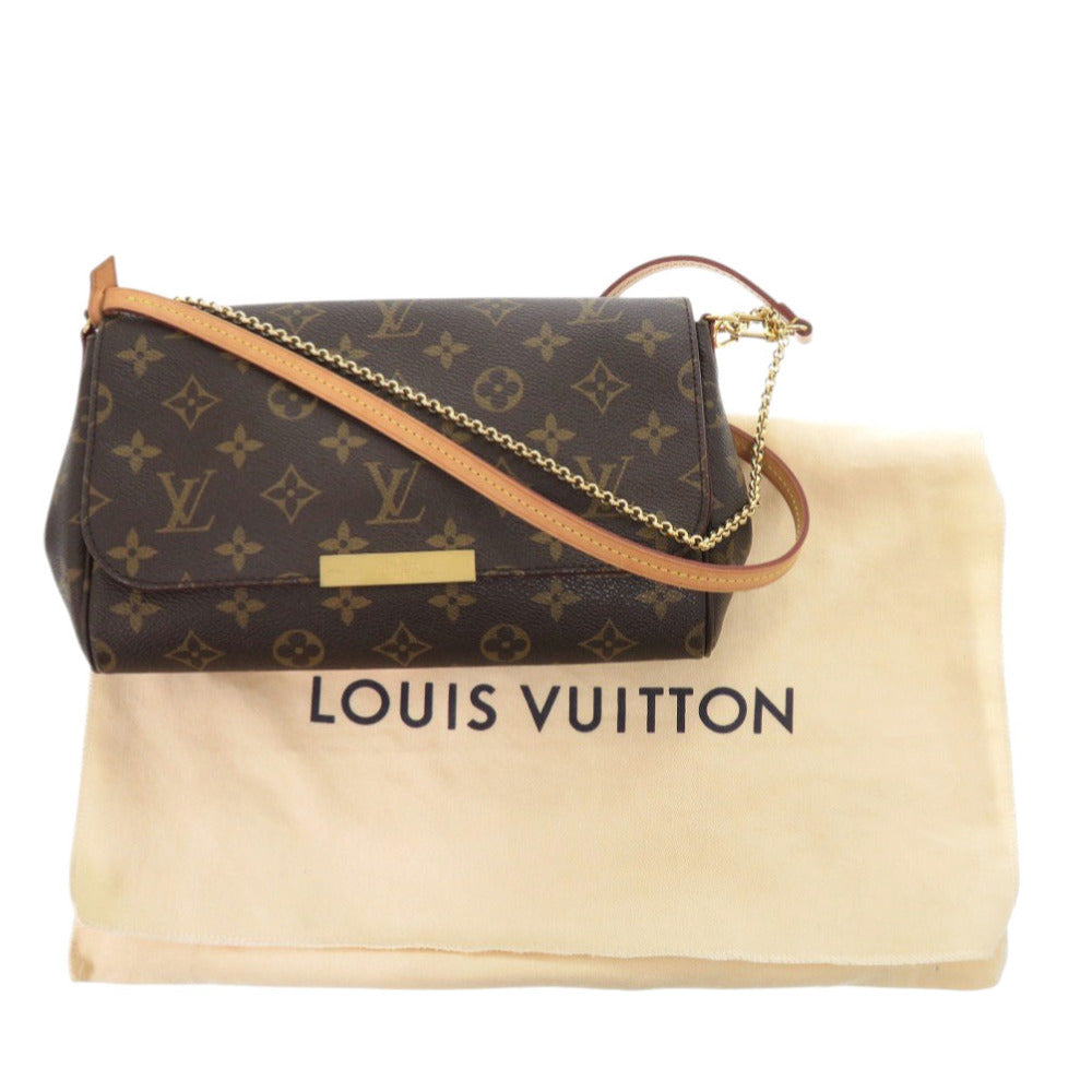   LOUIS VUITTON Shoulder Bag Monogram canvas Brown Monogram Favorit PM