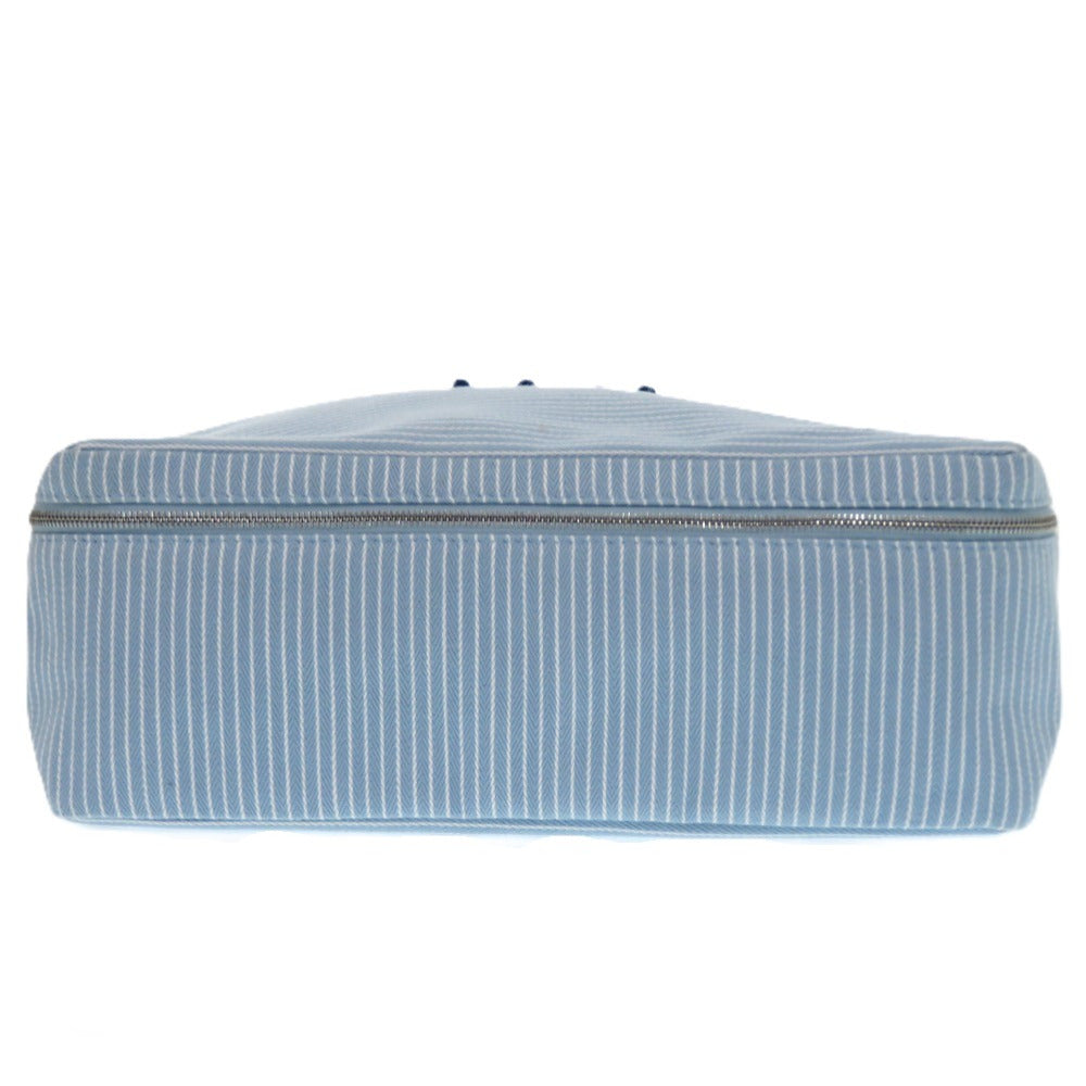 HERMES Pouch cotton white Cabriole Togo MM