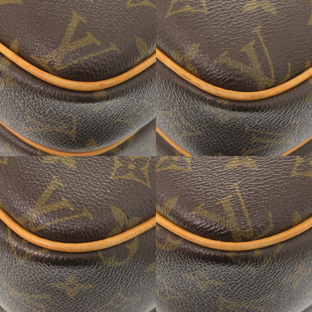 LOUIS VUITTON Shoulder Bag Monogram canvas Brown Monogram Reporter PM