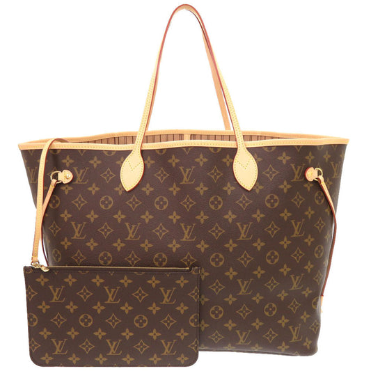 LOUIS VUITTON Tote Bag Monogram canvas Brown Monogram Current model Neverfull GM