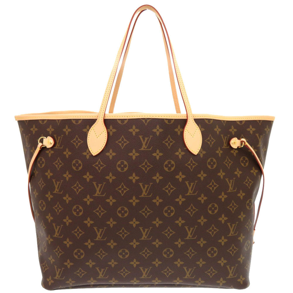 LOUIS VUITTON Tote Bag Monogram canvas Brown Monogram Current model Neverfull GM