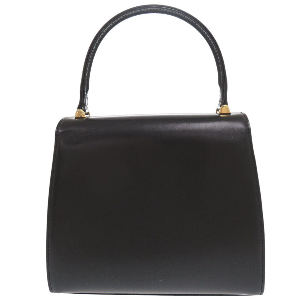 LOUIS VUITTON Handbag leather black Opera Athens