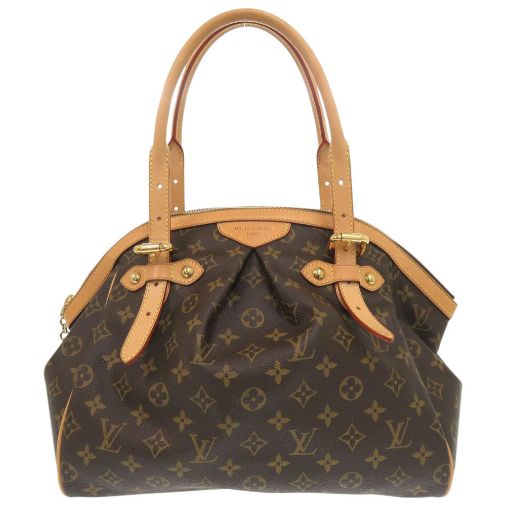 LOUIS VUITTON Handbag Monogram canvas Brown Monogram Tivoli GM