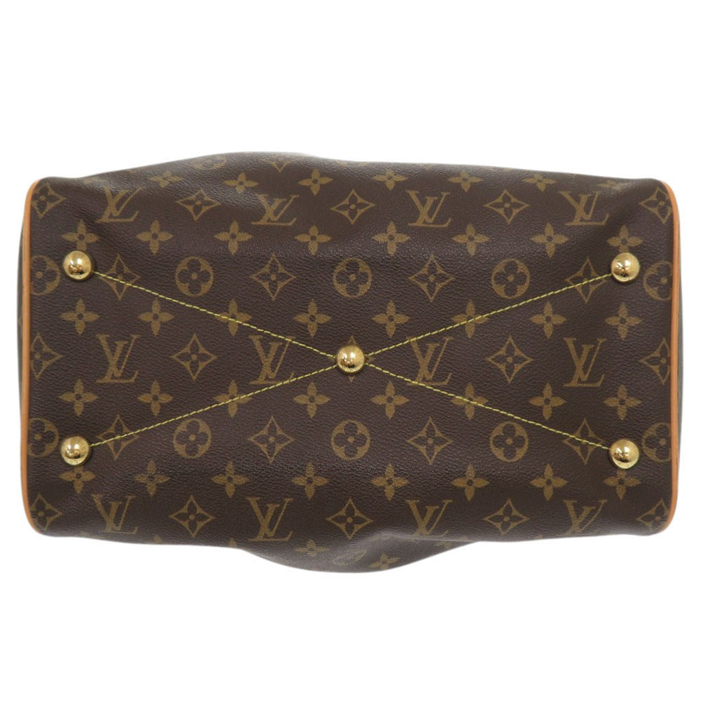 LOUIS VUITTON Handbag Monogram canvas Brown Monogram Tivoli GM