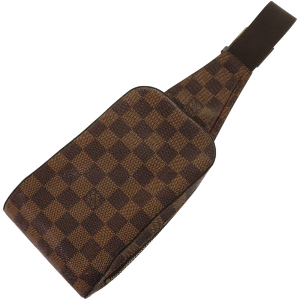 LOUIS VUITTON Sling bag Damier canvas Ebene Damier Geronimos
