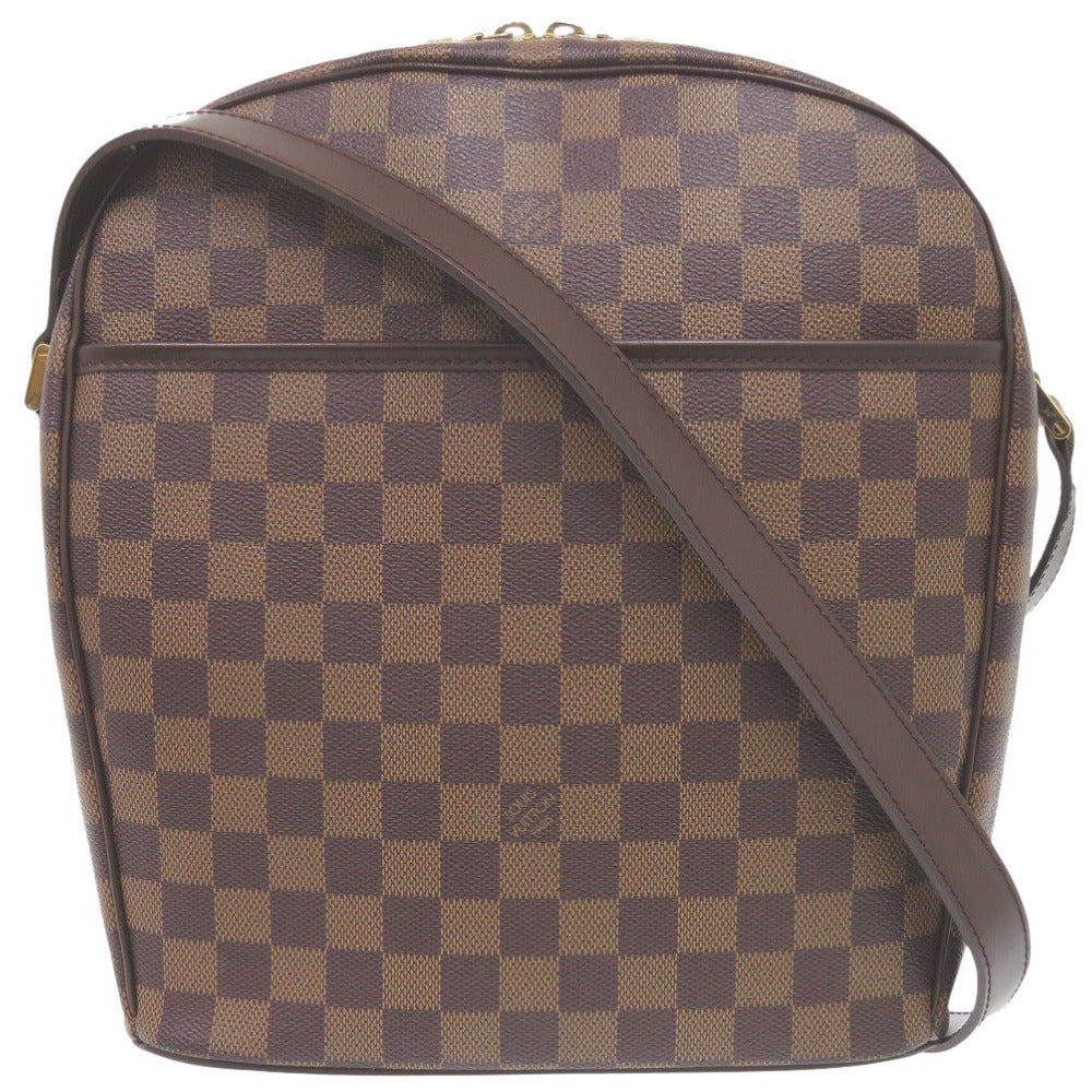 LOUIS VUITTON Shoulder Bag Damier canvas Brown Damier Ipanema GM