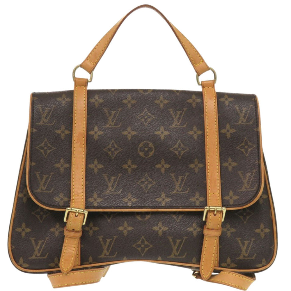 LOUIS VUITTON Backpack Monogram canvas Brown Monogram Marel Sac A Dos