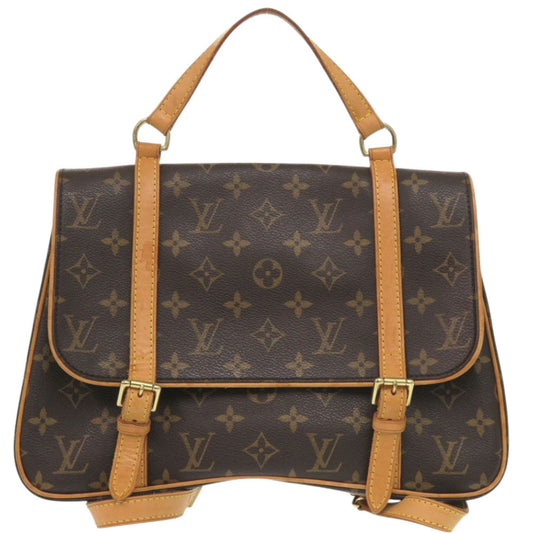 LOUIS VUITTON Backpack Monogram canvas Brown Monogram Marel Sac A Dos