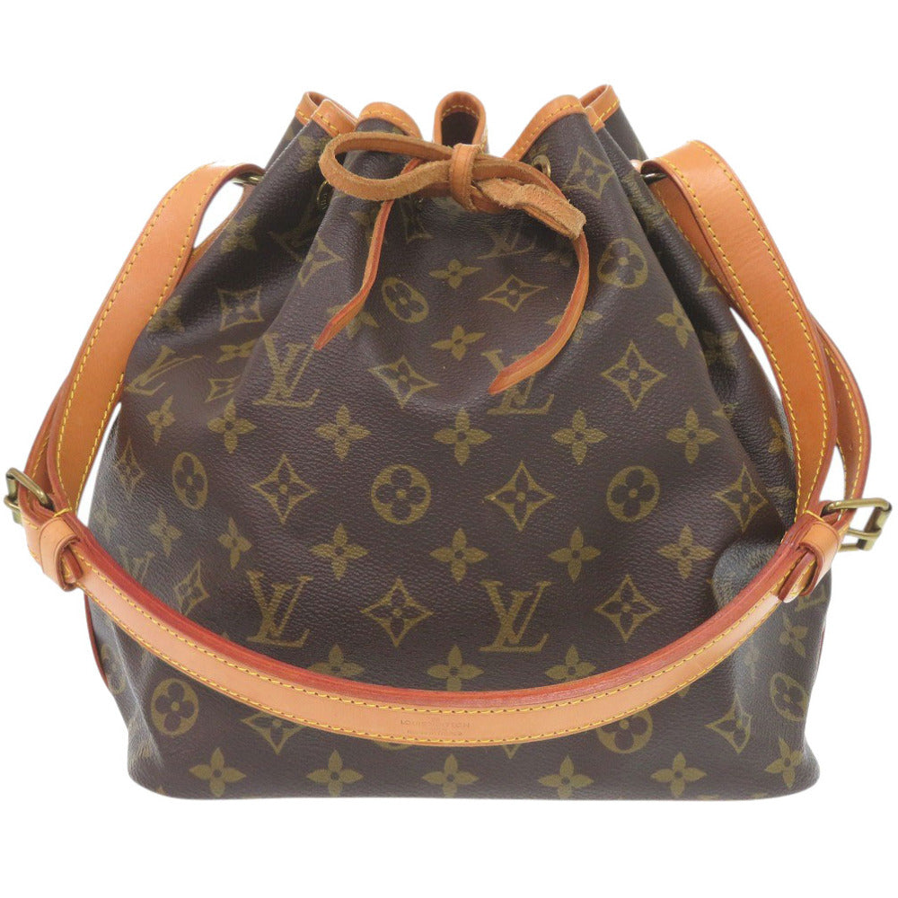 LOUIS VUITTON Shoulder Bag Monogram canvas Brown Monogram Petit Noe